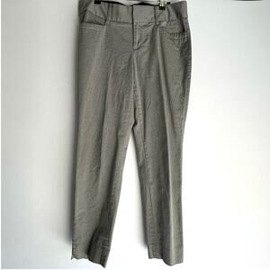 Banana Republic Jackson Fit Women's Dress Pants Medium 8 Gray Pockets Casual